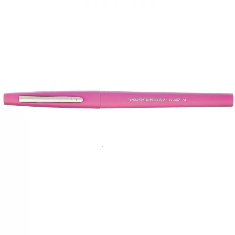 Felt pen Papermate Flair Original Medium Blue Green Orange Pink