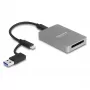DeLOCK USB Type-C Card Reader CFexpress XQD Aluminium Grey 10000 Mbit/s