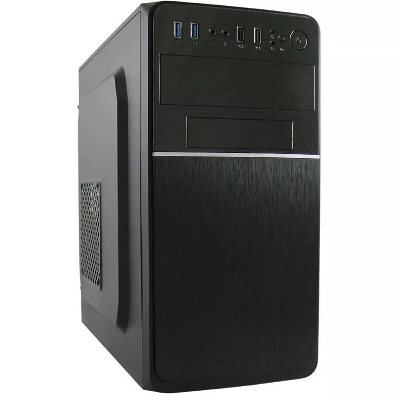 LC Power 2015MB - Tower - micro ATX - without Power Supply - Black - USB/Audio (LC-2015MB-ON)