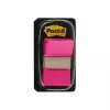 3M Post-it Index Pink, narrow, 50 adhesive strips Dimensions, 25,4 x 43,2 mm, in disposable dispenser (I680-21)
