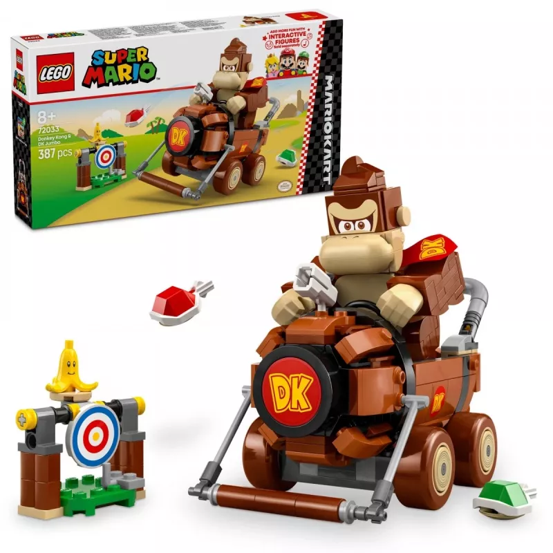 Building Blocks Super Mario 72033 Mario Kart - Donkey Kong i DK Jumbo