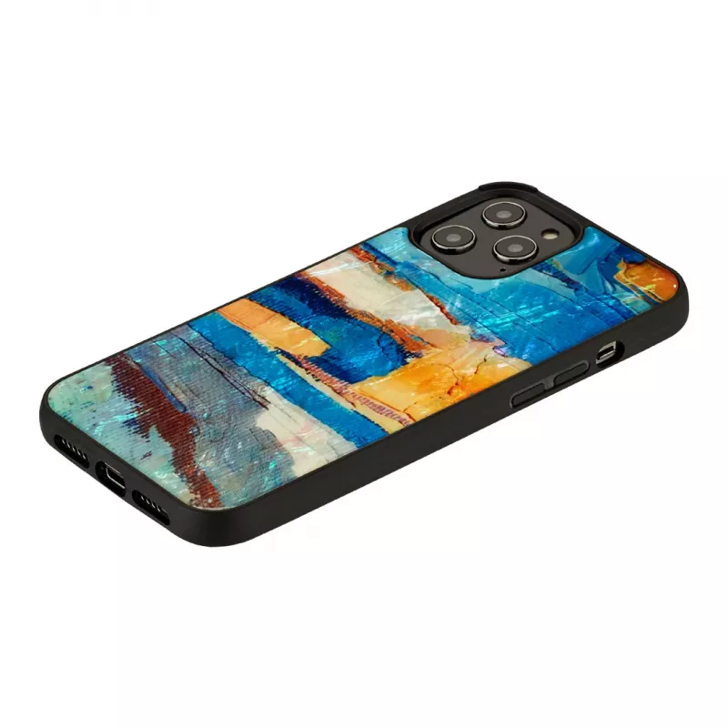 Protective case iKins for Apple iPhone 12 Pro Max — sky blue