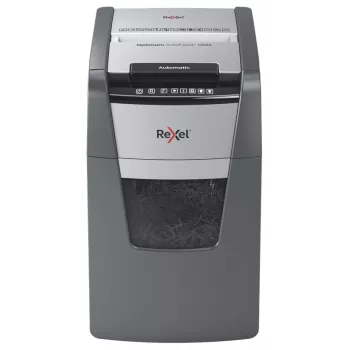 Rexel AutoFeed+ 130M paper shredder Micro-cut shredding 55 dB Black, Grey