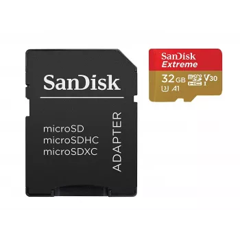 MicroSD Card SanDisk 32GB UHS-I Class 10 SDSQXAF-032G-GN6GN