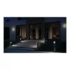 Outdoor wall light Steinel L 845 SC, LED non-changeable 9 W, anthracite, aluminium/plastic, 160°/5 m