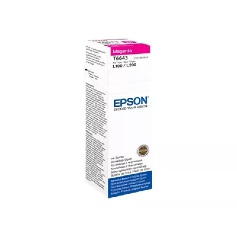 Ink Cartridge Epson T6643 70ml Magenta
