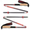 Trekking Poles Pursuit Carbon Z, Fitness Device Anthracite/orange, 1 Pair, 115 cm