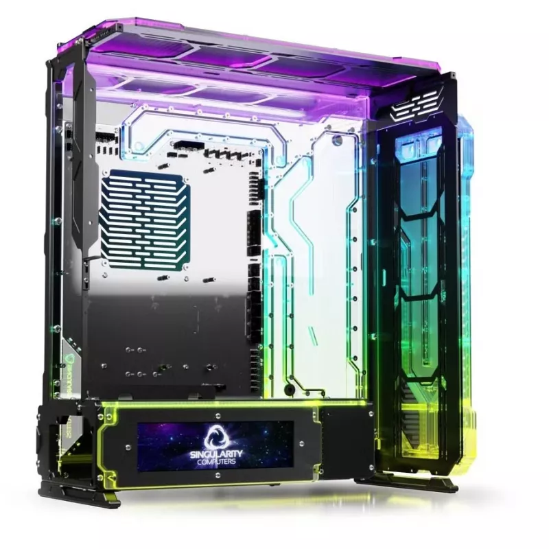 Front panel for PC case Singularity Spectre 4 Elite, acrylic transparent