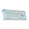 Mechanical-style Bluetooth keyboard Onikuma MT706 white — wireless Bluetooth connectivity, compact layout