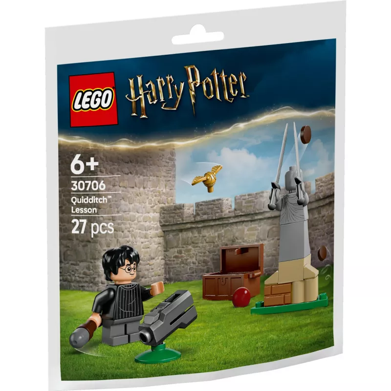 LEGO Harry Potter set 30706 Quidditch Lesson with Harry and Draco minifigures