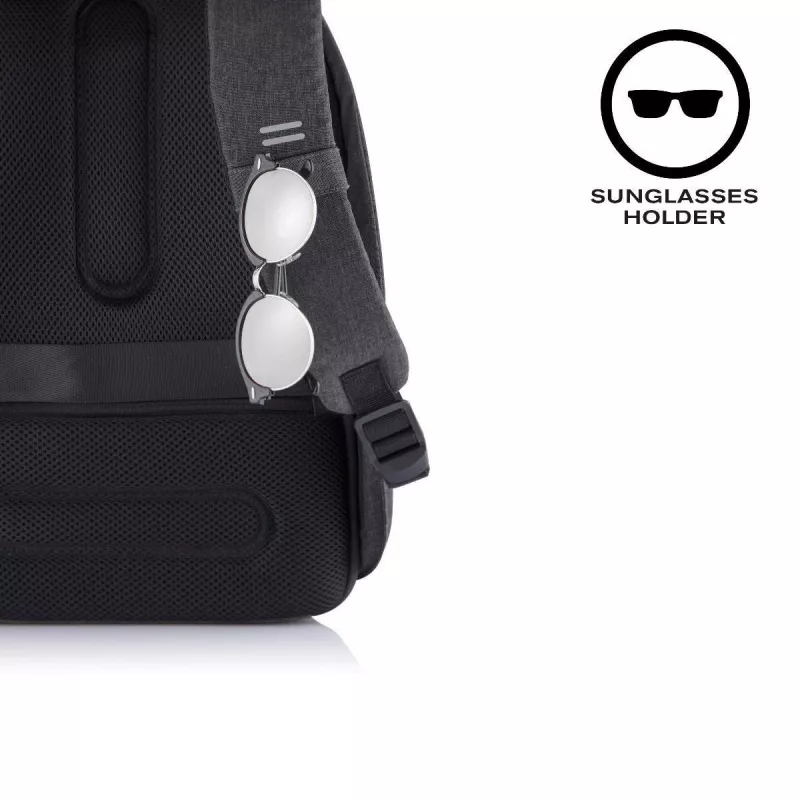 Backpack XDDESIGN Bobby Hero Small, anti-theft, 11.5 L, tablet up to 12.9 inch, PET/foam, black