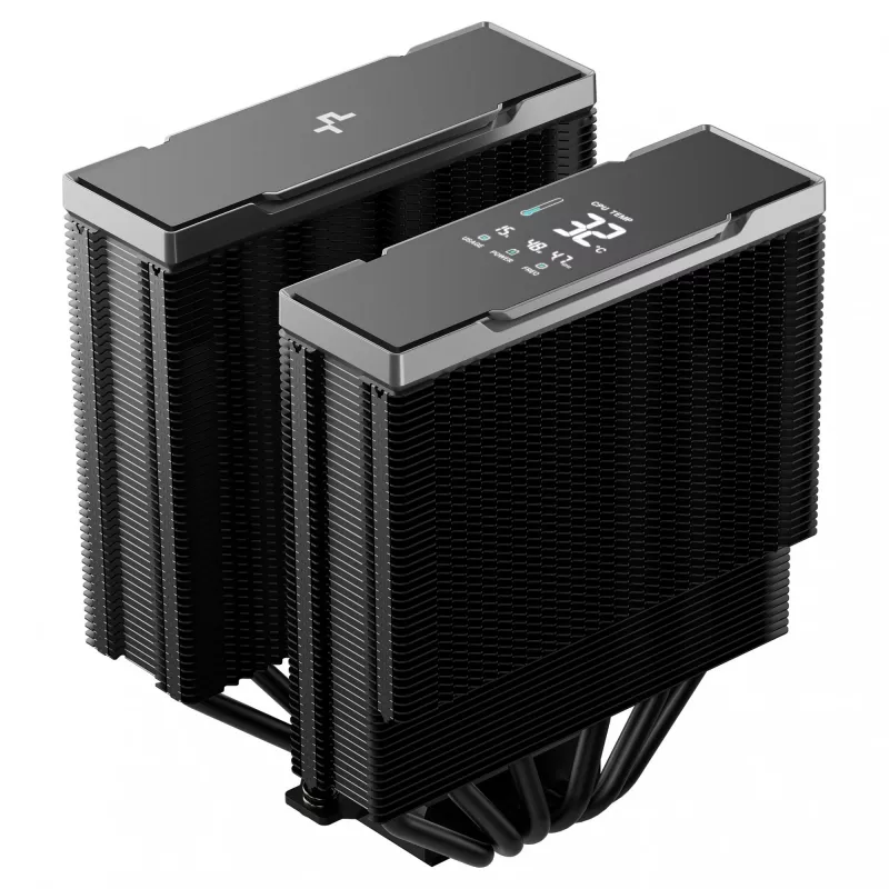 Air cooler DeepCool AK620 G2 Digital NYX, 120 mm fan, max air pressure 2.78 mmH2O, 144×127×159 mm, black