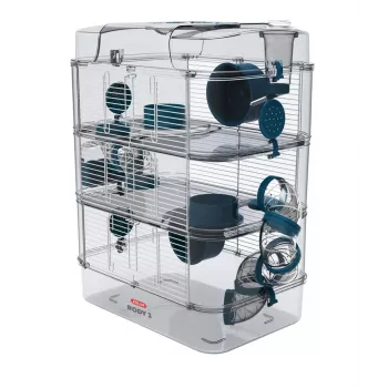 Rodent cageZOLUX Klatka RODY3 TRIO kol. niebieski