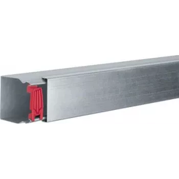 Hager LFS600600VERZ Cable Duct Electrical Installation Duct (L x W x H) 2000 x 60 x 60 mm 1 pc(s) galvanized (LFS600600VERZ)
