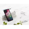 Protective smartphone case iKins for iPhone 11 Pro with water flower design, black