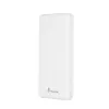 Power bank Extralink EPB-078W 10000 mAh White, USB-C, 10 W output, charges up to 2 devices