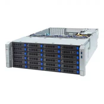 4U Rack Server GIGABYTE S453-S70-AAV1 — Dual-socket LGA4677, DDR5, 16 DIMM, 38x 2.5 inch/M.2, 1600W Redundant PSU (80 PLUS Titanium)