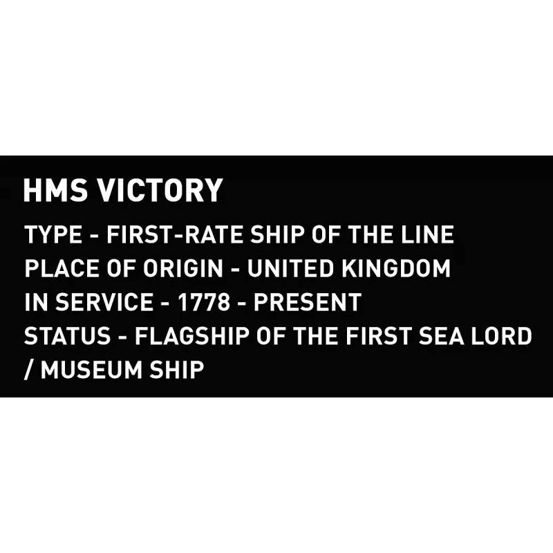 Building set Cobi HMS Victory — 2,517 pieces, detailed historic sailing ship model