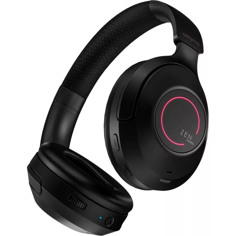 Creative 51EF1040AA000 Zen Hybrid Pro on-ear Headset Bluetooth Black