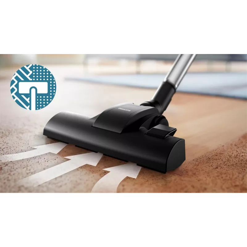 Philips 1000 series XB1142/10 vacuum 1.3 L Cylinder vacuum Dry 800 W Bagless