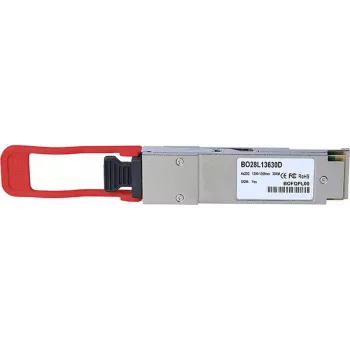 Compatible Huawei QSFP-100G-ER4-Lite BlueOptics BO28L13630D QSFP28 Transceiver, LC-Duplex, 100GBASE-ER4L, Singlemode Fiber, 1310nm, 30KM, 0°C/+70°C, DDM (QSFP-100G-ER4-Lite-BO)