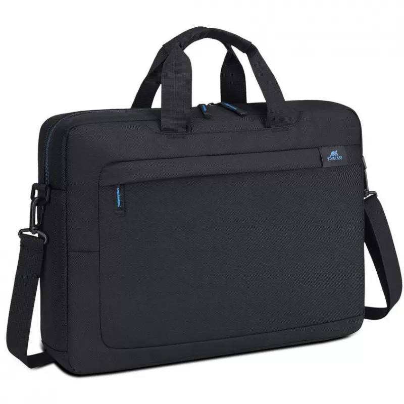 Briefcase Rivacase 8036 40.6 cm 16 inch Black Carrying handle Shoulder strap