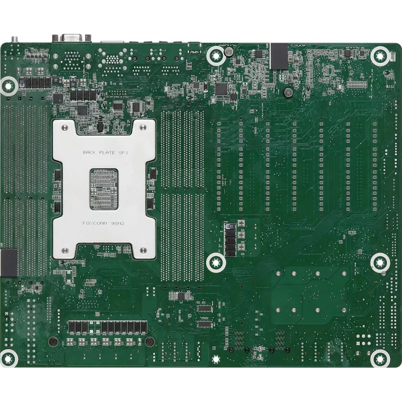Motherboard ASRock ROMED8-2T ATX for AMD EPYC LGA 4094, 8× DDR4 DIMM, Octa‑channel, 2× M.2, 8× SATA III, 10GbE, 3× RJ‑45