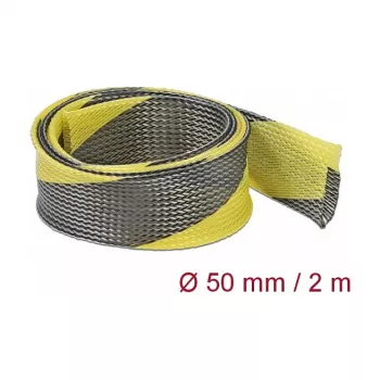Cable sleeve DeLOCK 20757 Black Yellow