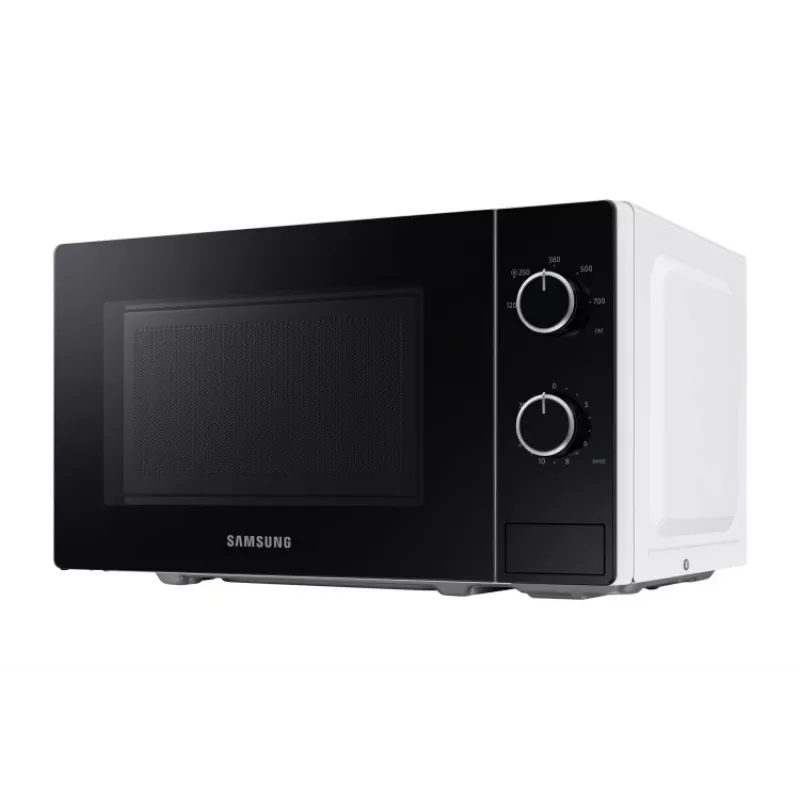 Solo microwave Samsung MS20A3010AH, countertop, 20 L capacity, 700 W, rotary control, black