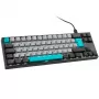 Mechanical Keyboard Ducky Varmilo Miya Pro Moonlight QWERTZ USB Backlit Cherry MX Blue