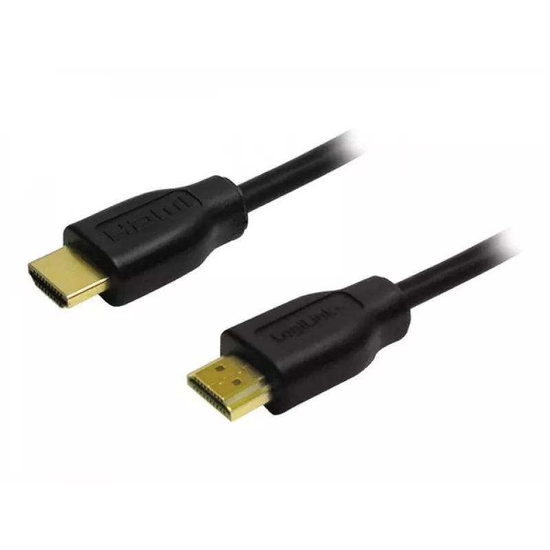 LogiLink CH0053 HDMI Cable Black 10m 4K UHD HDMI-a Plug to HDMI-a Plug