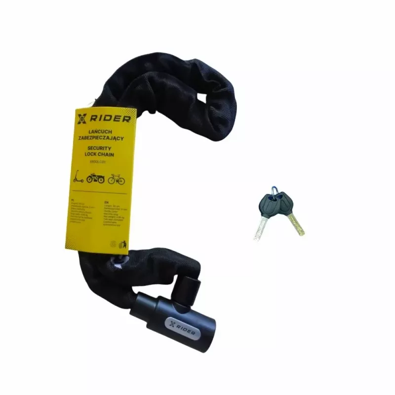 Chain Bicycle Lock MANTA XR00LC01 6x900mm