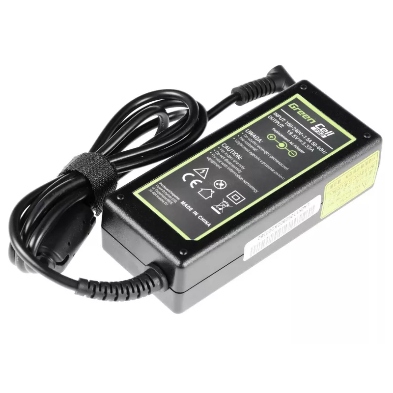 Green Cell AD49P power adapter/inverter Indoor 65 W Black