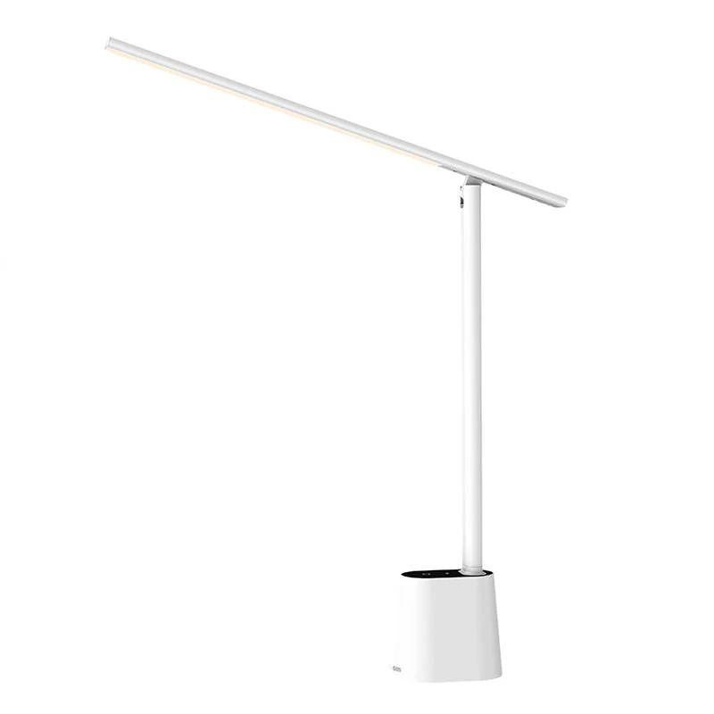Desk lamp Baseus Smart Eye Folding Rechargeable White — foldable LED desk lamp, rechargeable battery, adjustable arm and head