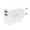 LogiLink Power Supply - 12 Watt - 2.4 A - 2 Output Ports (USB)