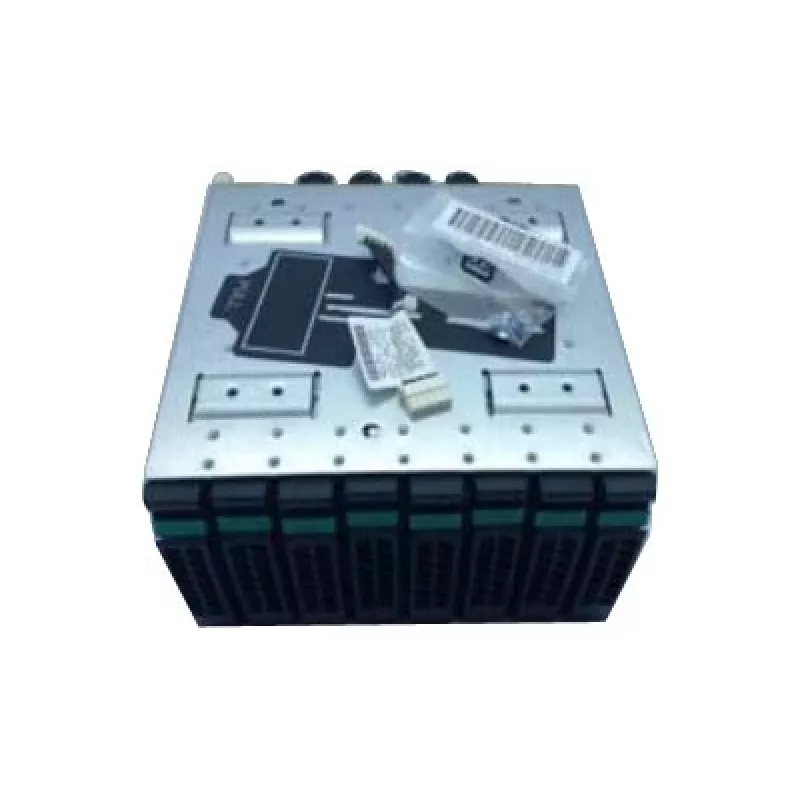 Intel 2U Hot-swap 8x2.5 SAS/NVMe Combo Drive Bay Kit A2U8X25S3PHS 2.5 Carrier panel Schwarz - Edelstahl (A2U8X25S3PHS)