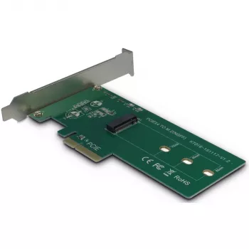 Inter-Tech KT016 PCIe Adapter for M.2 PCIe drives (Drive M.2 PCIe, Host PCIe x4), card