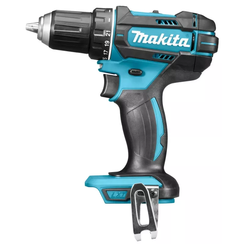 Makita Cordless Drill Driver, 18V, 2x 5.0 Ah Li-ion, 62/36 Nm, 1.7kg, LED