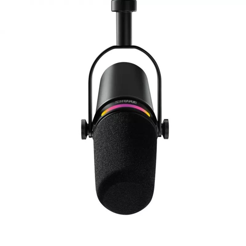 Shure MV7+-K-BNDL - lectern/vocal microphone with XLR/USB-C connector, black + desk stand GATOR