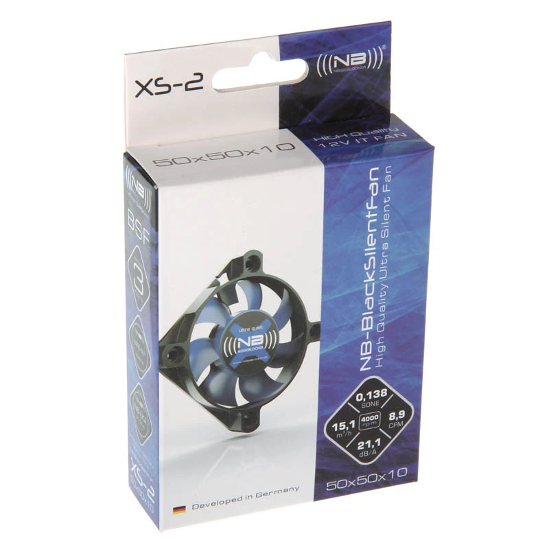 NoiseBlocker BlackSilent Fan XS2 50mm