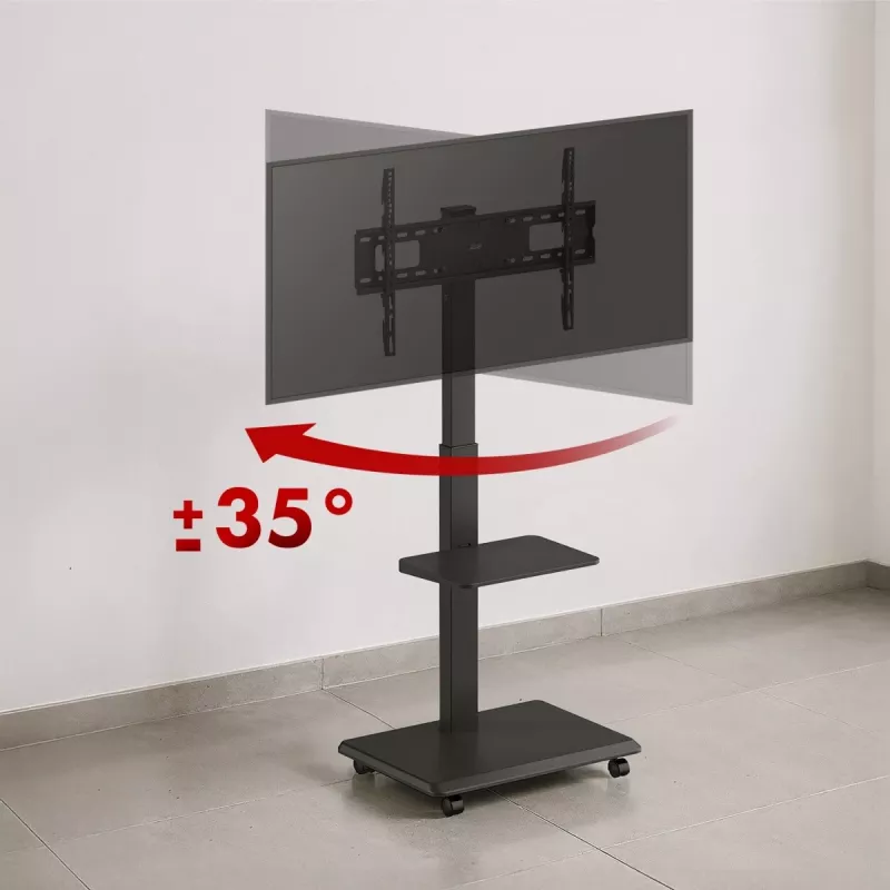 TV stand ergo office ER-304 B, max load 50 kg, VESA 600x400