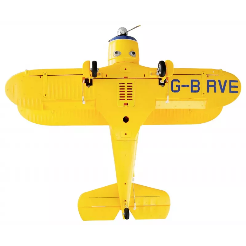 RC airplane Amewi AMXFlight Beech D17s 3D/6G RTF — yellow, ready-to-fly model