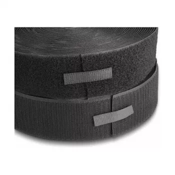 DeLOCK Heavy-duty Hook-and-Loop tape 25m x 50mm black