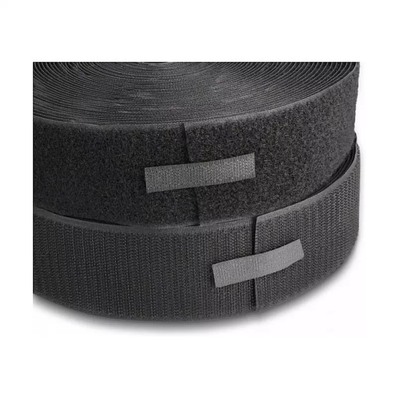 DeLOCK Heavy-duty Hook-and-Loop tape 25m x 50mm black