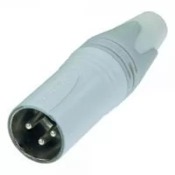 NEUTRIK XLR-Connector Plug, straight Number of Poles: 3 White NC3MXX-WT 1 pc(s) (NC3MXX-WT)