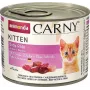 Wet cat food animonda Carny Baby Paté 200 g — beef & chicken, grain-free, kitten formula, easy-open can