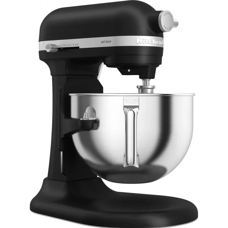 KitchenAid 5KSM60SPXEBM Stand mixer 375 W Black, Grey, Stainless steel