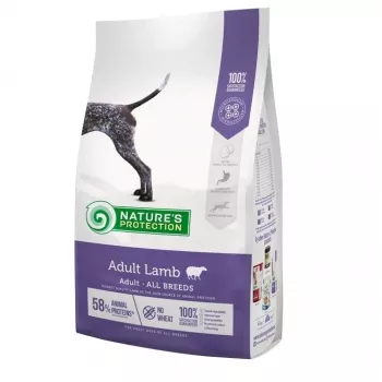 Dry dog food nature’s protection Adult Lamb All Breeds 12 kg — 24% protein, 13% fat, 2.5% fibre