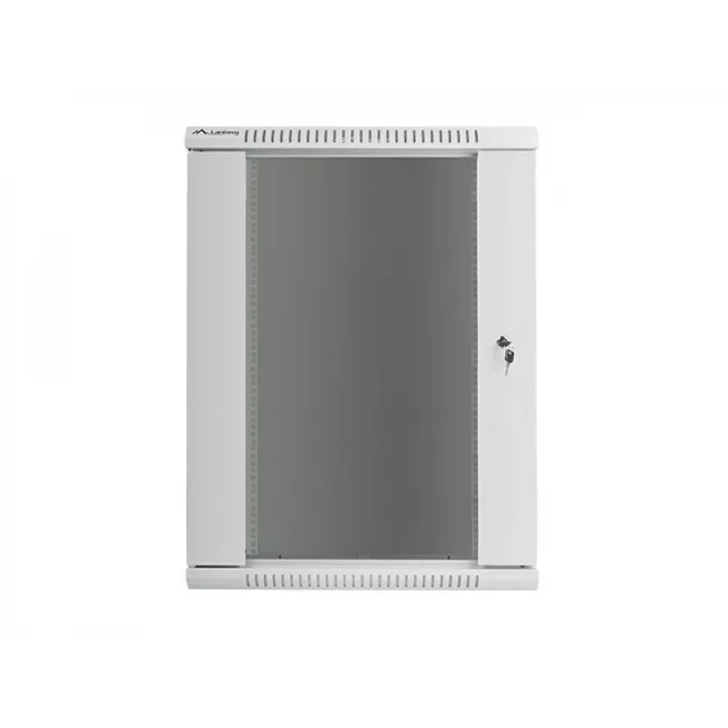 Lanberg WF01-6618-10S Wall-Mounted Rack 18U 600x600 mm Grey