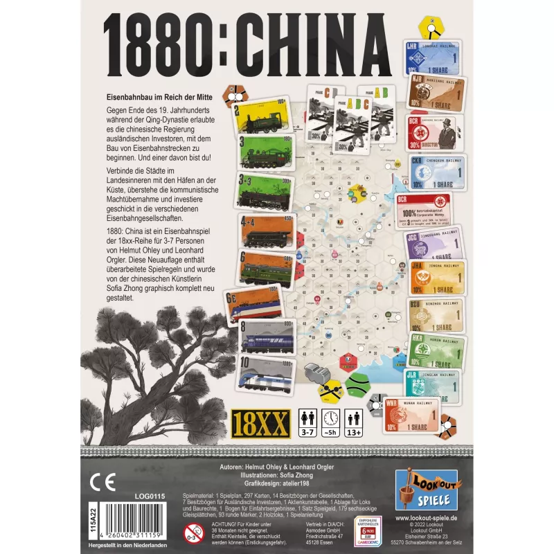 1880: China, Board Game